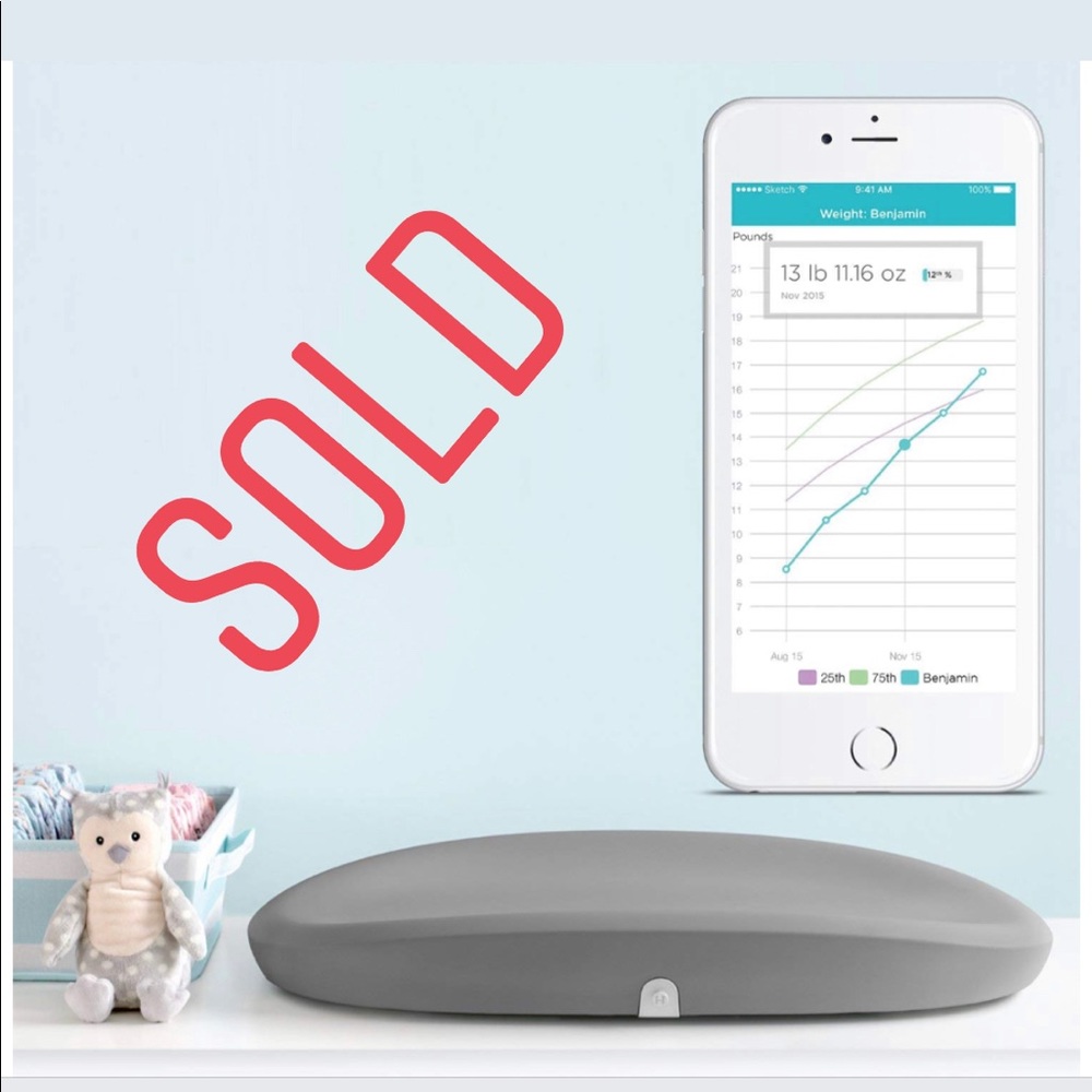 Hatch Baby Grow Smart Changing Pad + Scale